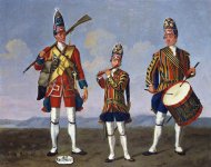 Grenadier 49th Regiment of Foot and Fifer and Drummer Foot Guards 1751.jpg