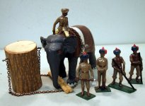 Kingcast Indian Army 3rd Bombay sappers & miners inc elephant boxed sdbl (2).JPG