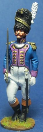 NP 385 A KINGDOM OF NAPOLES ROYAL GUARD GRENADIERS OFFICER.JPG