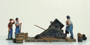 New Britians ACW Americal Civil War Mortar Toy Soldier Set..jpg