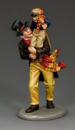 King and Country World of Dickens WoDoo5 Bob Cratchit & Tiny Tim pic 1.jpg