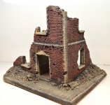 Conte D-Day Red Corner Diorama House.jpg