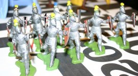 Britain's Heralds Knights with maces.jpg