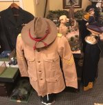 Spanish American War Tunic, Hat & Doll 2.jpg