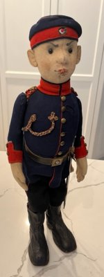 1 1911 Steiff 17 inch German Infantryman Doll 1.jpg