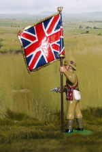 QUEENS'S ROYAL WEST SURREY standard bearer.png