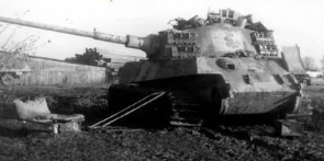 King Tiger tank of the Schwere Heeres Panzer Abteilung 505 ...