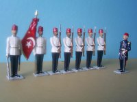 1038 Sultan's Turkish Guards with Mehemet V.JPG