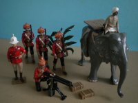 1106 a Elephant with Machine Gun British Empire.JPG