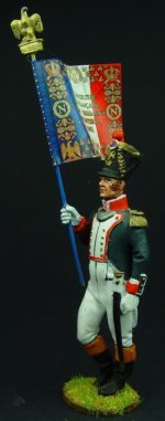 NP 134 FRENCH LINE GRENADIER STANDAR BEARER 1815.JPG