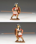 King and Country Ancient Greece Hoplite with long spear horizontal AG005.jpg