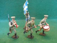 CBG Mignot Greek Infantry WW1 Charging drummer, flagbearer, bugler, rifleman.jpg