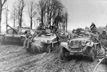 Stug III - Part of KG Peiper as it advances towards Kharkov on Ost Front.jpg