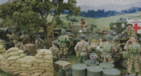 Raining in Normandy Americans A.gif