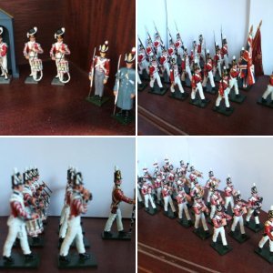 WBritain, Coldstream Regiment of Foot Guards, Napoleonic Wars, 1815.