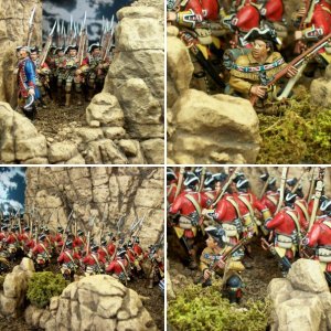 Battlem of Monongahela 1755