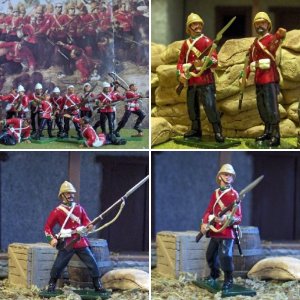 My WBritain Glossy Zulu War Sets