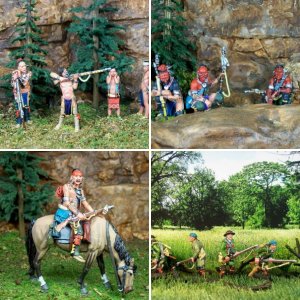 Abenaki Village Diorama/St. Francis