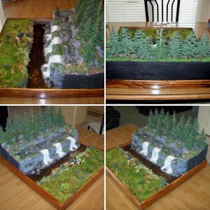 Watefall Diorama