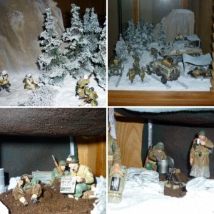 Winter diorama