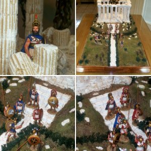 Greco Roman Ruins Diorama