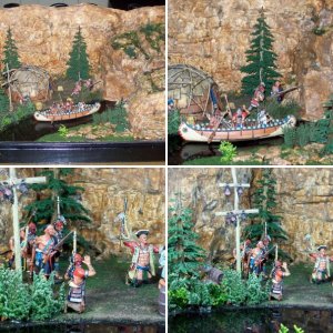 River Cave Diorama