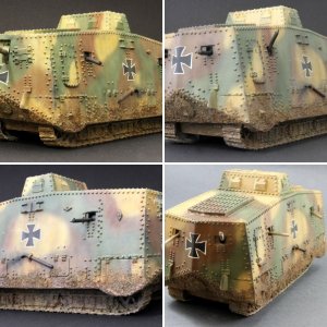 Thomas Gunn - Repaint of A7V - a new Cyklop