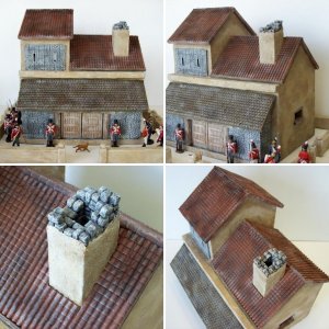 3 Roof Scratch Built Building