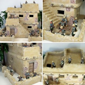 Scratch Built 4 Level Building with Roof Steps...