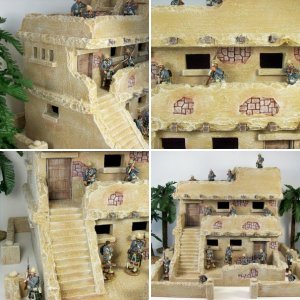 Scratch Built 4 Level Building with Roof Steps #2...