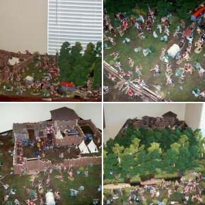 Office Diorama French Indian War