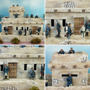 Scratch Built Desert Outpost #2