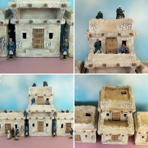 Scratch Built 3 Desert Buildings #5