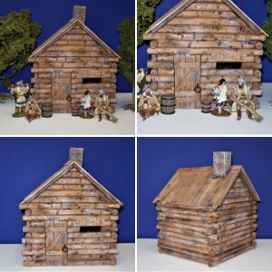 Small Log Cabin scratch built