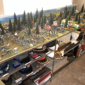 ACW Wilderness Diorama