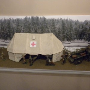 WWI First Aid Station