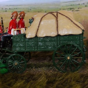 Set# EQ29A SPECIAL
GENERAL SERVICE WAGON WITH SHEETED LOAD -- 24TH FOOT