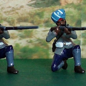 45th RATTRAYS SIKHS KNEELING FIRING