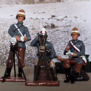 CAMEL CORPS IN ACTION -  HELIOGRAPH