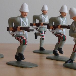 Highland Infantry in Action