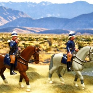 Field Artillery Officer and Bugler NWF