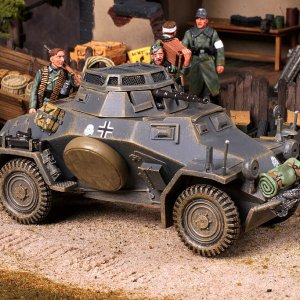 MRP K&C WS209 SdKfz222 Armoured Car 01s