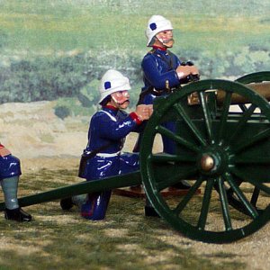 Set# DBEQ6 - ROYAL MARINES MAXIM GUN