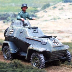 Thomas Gunn Minatures BA64-Armoured Car