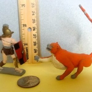 54mm Gladiator and Tiger each is a separate kit.