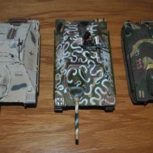 TCS Winter Hetzer flanked by both TGM Hetzer's