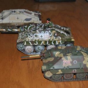 TCS Winter Hetzer flanked by both TGM Hetzer's