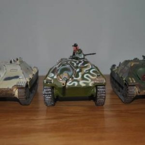 TCS Winter Hetzer flanked by both TGM Hetzer's