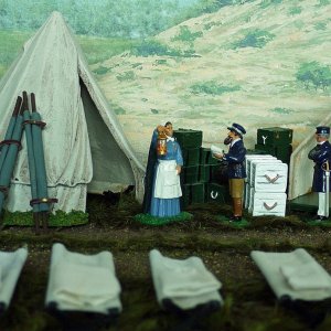 Miss Florence Nightingale's Field Hospital