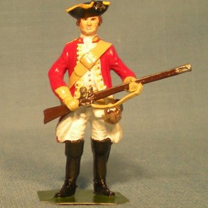 A trooper of the 3rd Regiment of Dragoon Guards, casting by Stadden.  Originally the 4th Regiment of Horse, it received its new designation in the eco